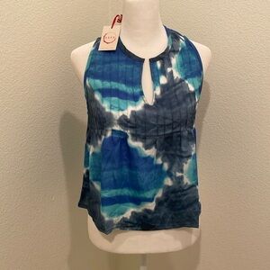 NWT Womens RAGA Blue Tank Top Size Small​​​​​​